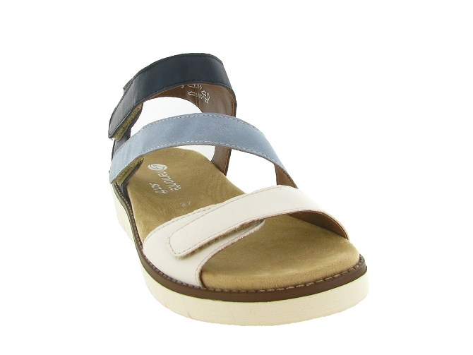 sandales et nu pieds - Confort - femme - Synthétique - Bleu - Remonte4949105_3
