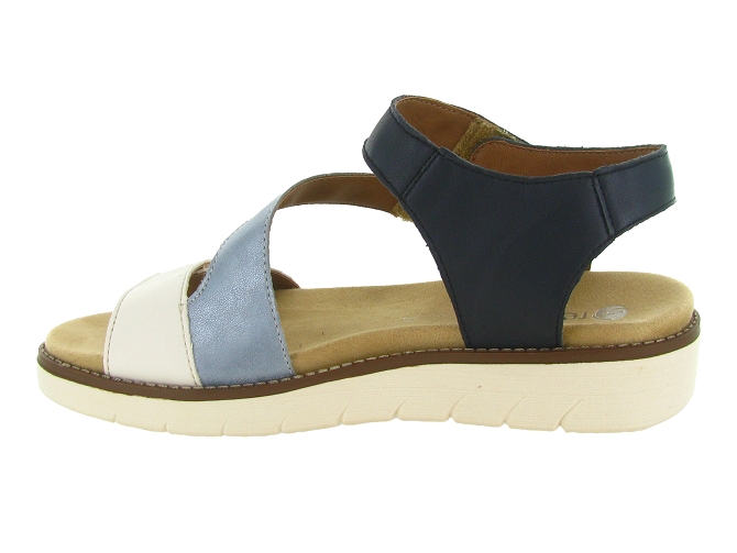 sandales et nu pieds - Confort - femme - Synthétique - Bleu - Remonte4949105_4