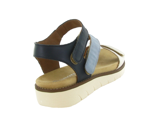sandales et nu pieds - Confort - femme - Synthétique - Bleu - Remonte4949105_5