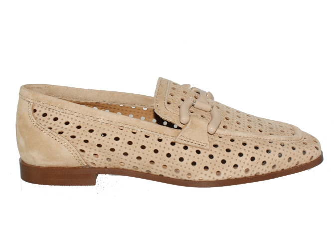 mocassins - Elégant - femme - Nubuck - Beige - Alpe4954101_2