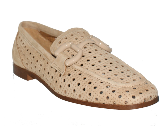 mocassins - Elégant - femme - Nubuck - Beige - Alpe4954101_3