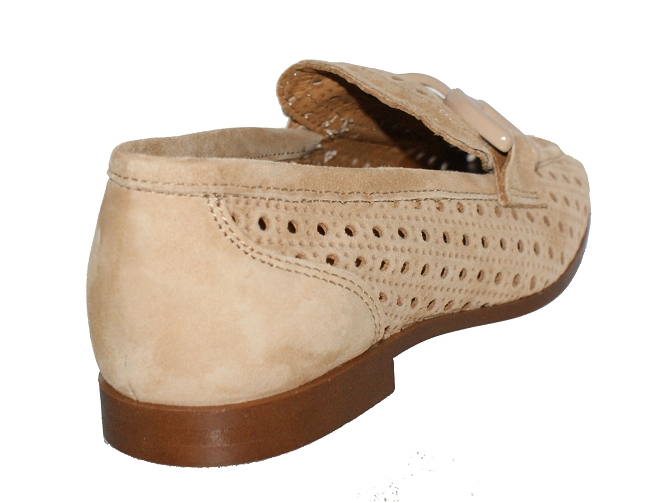 mocassins - Elégant - femme - Nubuck - Beige - Alpe4954101_5