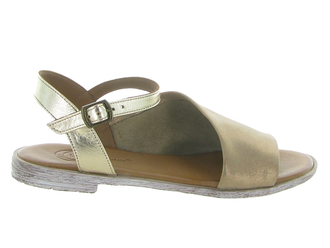 Lune et lautre nu pieds sandra bronze4954601_2
