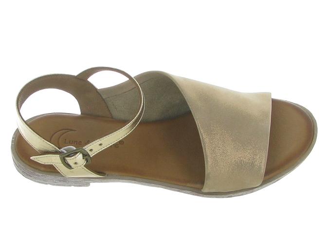 Lune et lautre nu pieds sandra bronze4954601_3