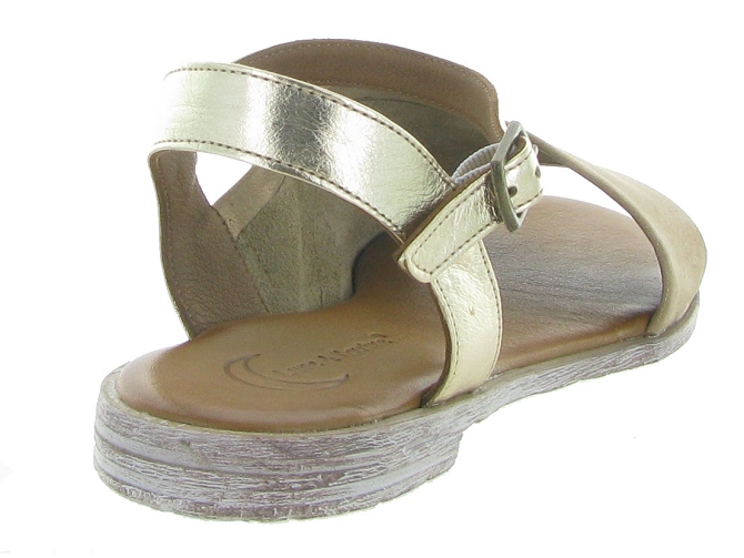 Lune et lautre nu pieds sandra bronze4954601_5