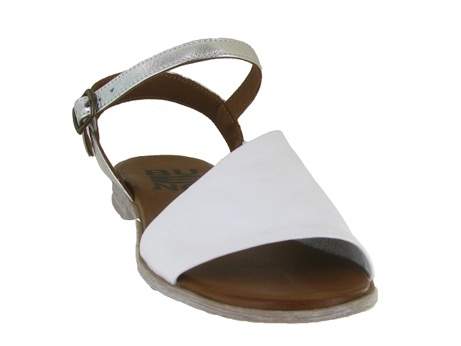 nu pieds - Confort - femme - Cuir - Blanc - Lune et lautre4954602_3