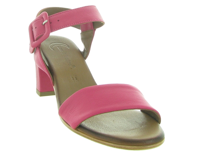 nu pieds - Cérémonie - femme - Cuir - Rose - Lune et lautre4954902_3