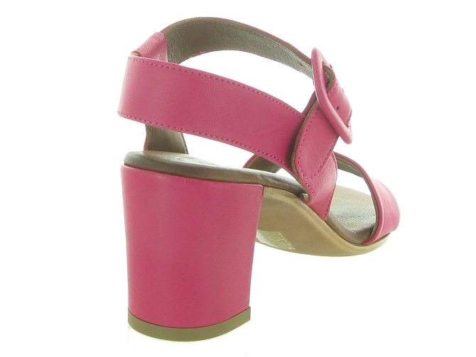 nu pieds - Cérémonie - femme - Cuir - Rose - Lune et lautre4954902_5
