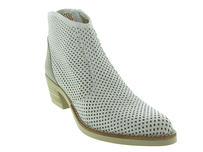 Minka design bottines et boots florane bis blanc4956002_3