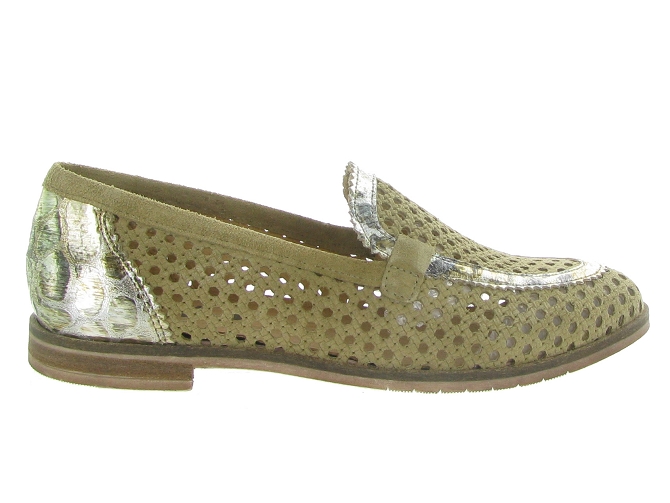 mocassins - Elégant - femme - Nubuck - Beige - Minka design4956101_2