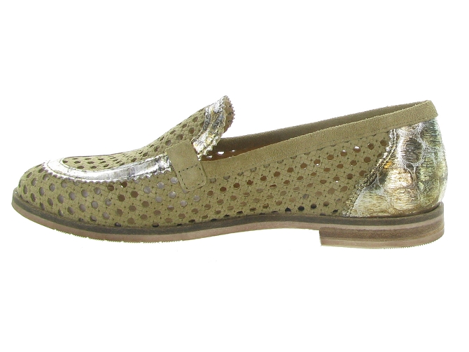 mocassins - Elégant - femme - Nubuck - Beige - Minka design4956101_4