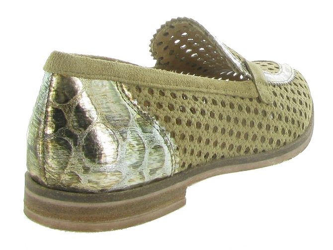 mocassins - Elégant - femme - Nubuck - Beige - Minka design4956101_5