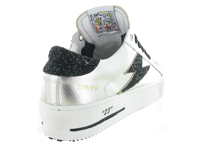 Semerdjian baskets et sneakers maya 2 lamb argent4957301_5