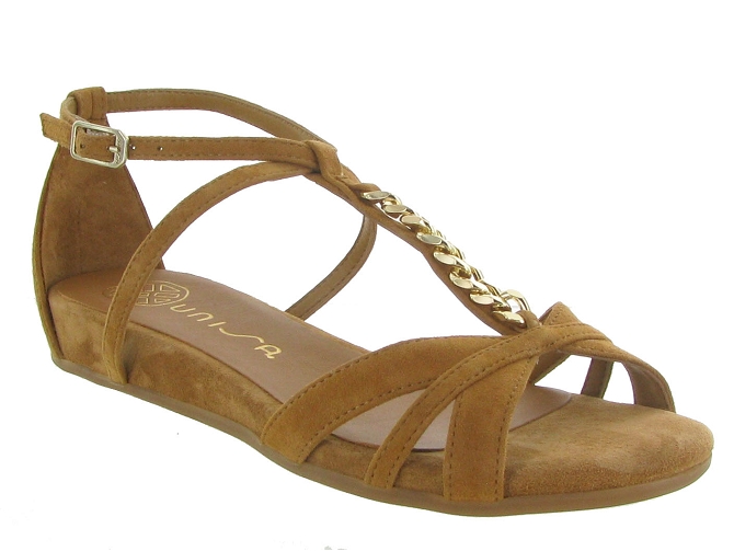 nu pieds - Cérémonie - femme - Nubuck - Marron - Unisa