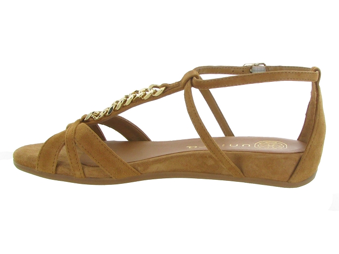 nu pieds - Cérémonie - femme - Nubuck - Marron - Unisa4958101_4