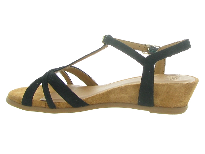 nu pieds - Cérémonie - femme - Nubuck - Noir - Unisa4958201_4
