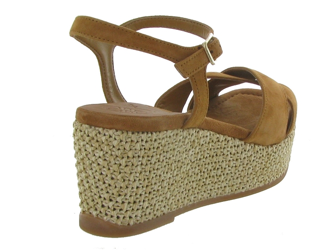 sandales et nu pieds - Casual - femme - Nubuck - Marron - Unisa4958401_5