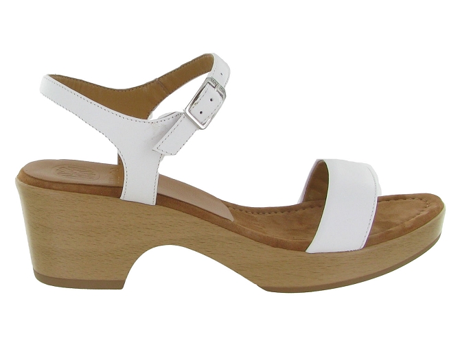 Unisa sandales et nu pieds irita blanc4958602_2