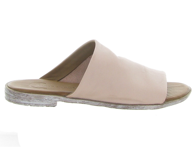 nu pieds - Mule Sabot - femme - Cuir - Rose - Lune et lautre4959202_2
