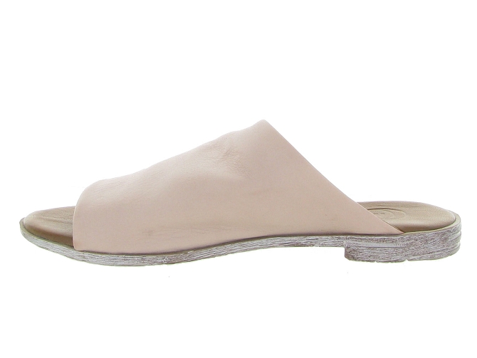 nu pieds - Mule Sabot - femme - Cuir - Rose - Lune et lautre4959202_4