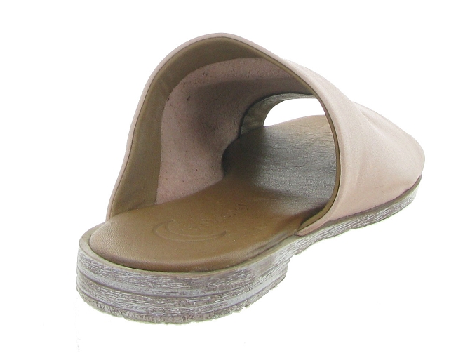 nu pieds - Mule Sabot - femme - Cuir - Rose - Lune et lautre4959202_5