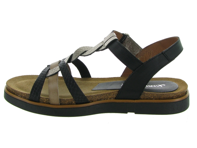 nu pieds - Confort - femme - Cuir - Noir - Xapatan4959601_4