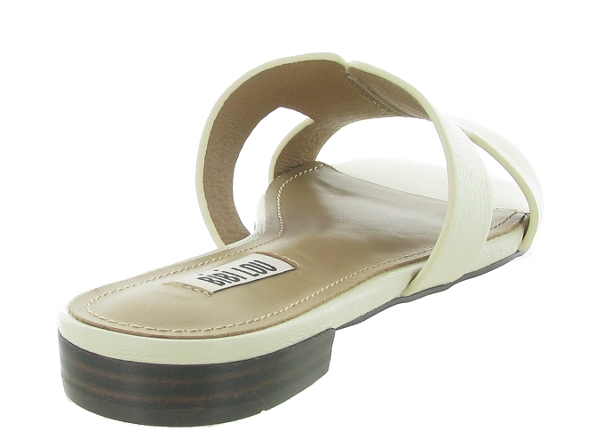 nu pieds - Mule Sabot - femme - Cuir - Blanc - Bibi lou4961301_5