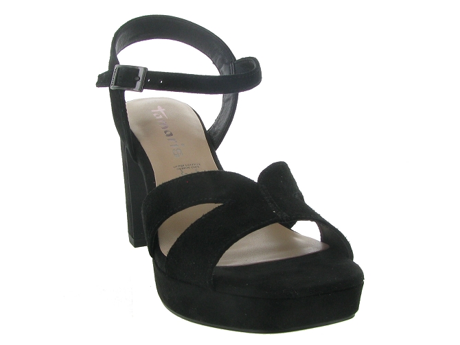 nu pieds - Cérémonie - femme - Cuir - Noir - Tamaris4962601_3