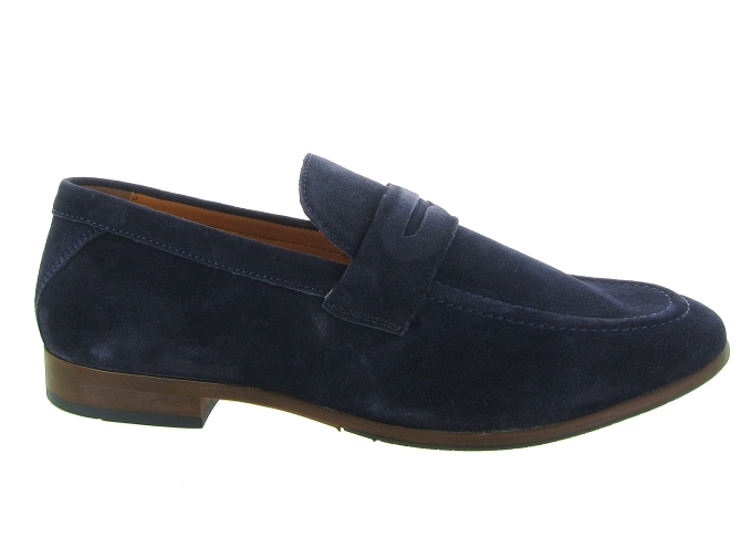 mocassins - Elégant - homme - Nubuck - Bleu - Atelier tropezien4963501_2