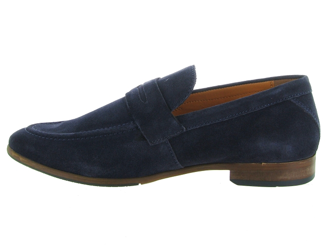 mocassins - Elégant - homme - Nubuck - Bleu - Atelier tropezien4963501_4