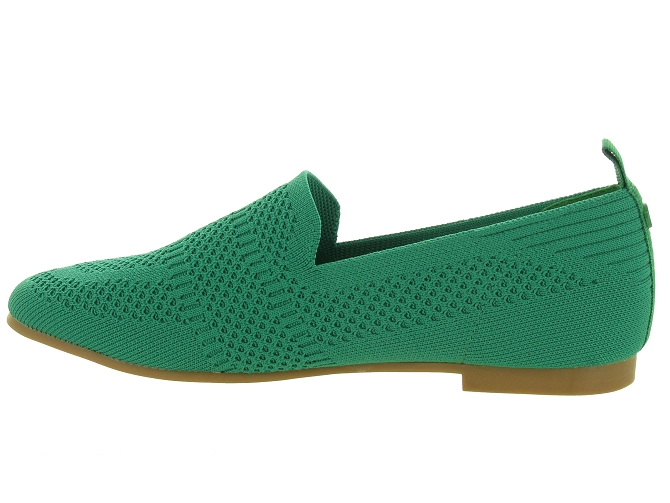 La strada ballerines 211884 loafer vert4964602_4