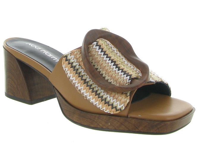 nu pieds - Mule Sabot - femme - Synthétique - Gris - Noa harmon