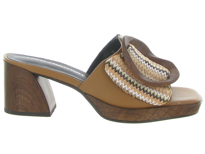 nu pieds - Mule Sabot - femme - Synthétique - Gris - Noa harmon4967502_2