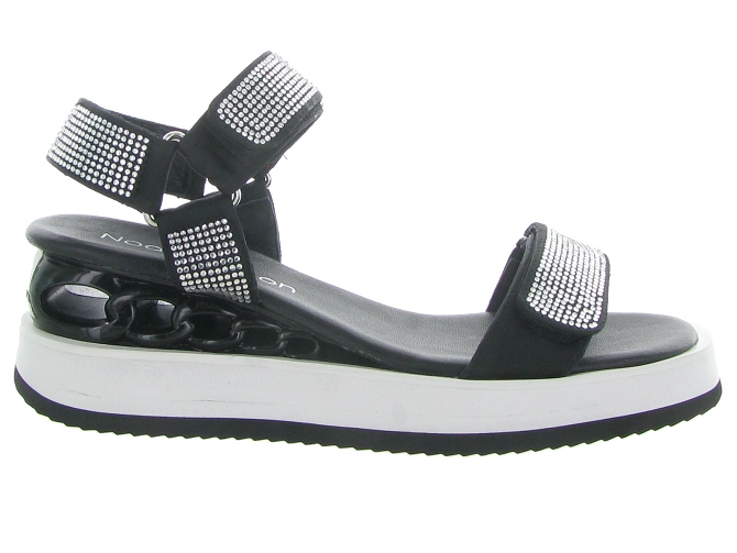 nu pieds - Casual - femme - Synthétique - Noir - Noa harmon4968002_2