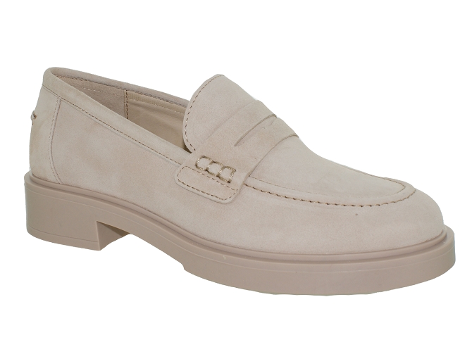 mocassins - Elégant - femme - Nubuck - Beige - Alpe