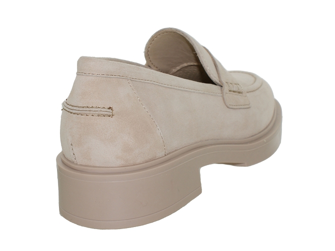 mocassins - Elégant - femme - Nubuck - Beige - Alpe4969202_5
