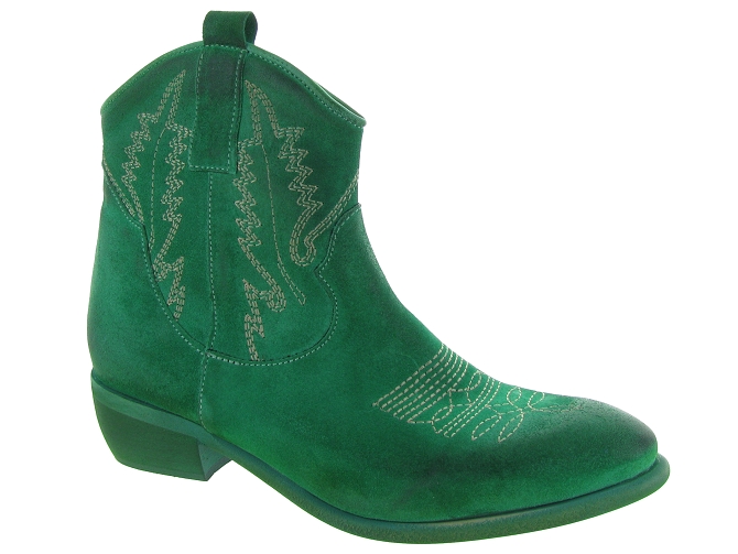 Zoe bottines et boots tex ric vert