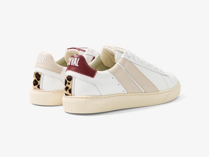baskets et sneakers - Tendance - femme - Cuir - Beige - Caval4971001_6