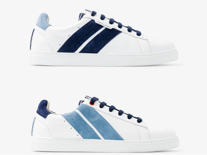 Caval baskets et sneakers saint james blanc4971701_2