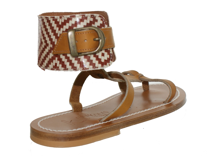 K.jacques nu pieds caravelle marron4972501_5