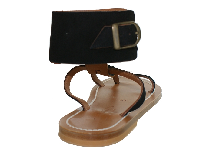 K.jacques nu pieds caravelle noir4972502_4