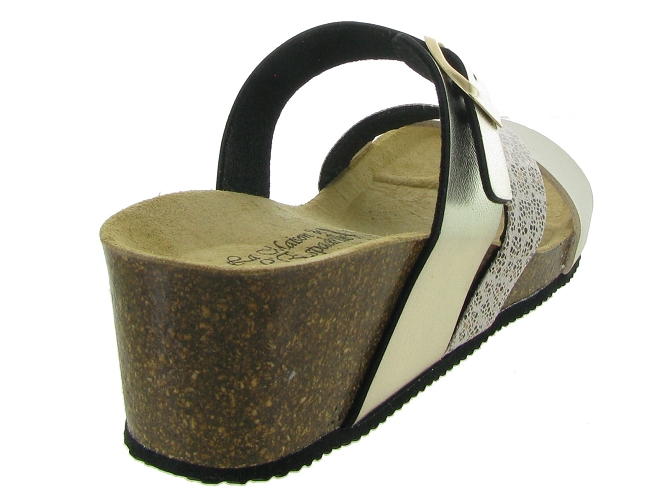 nu pieds - Mule Sabot - femme - Synthétique - Or - La maison de l espadrille4973401_5