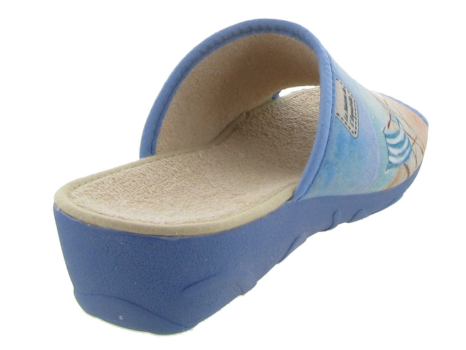 La maison de l espadrille chaussons et pantoufles 2094 bleu4974101_6