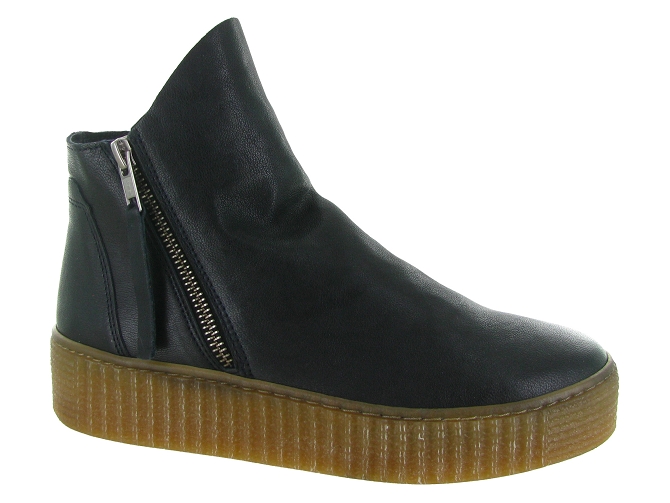 bottines et boots - Casual - femme - Cuir - Bleu Marine - Armando