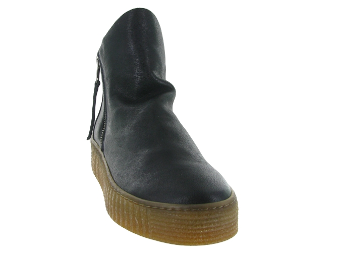 bottines et boots - Casual - femme - Cuir - Bleu Marine - Armando4974607_3