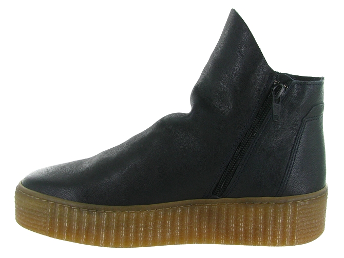 bottines et boots - Casual - femme - Cuir - Bleu Marine - Armando4974607_4