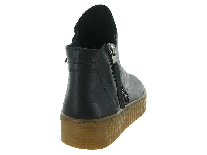 bottines et boots - Casual - femme - Cuir - Bleu Marine - Armando4974607_5