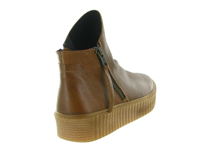 bottines et boots - Casual - femme - Cuir - Camel - Armando4974609_5