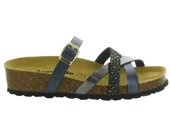 sandales et nu pieds - Mule Sabot - femme - Synthétique - Noir - Armando4975102_2