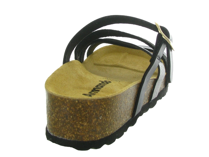 sandales et nu pieds - Mule Sabot - femme - Synthétique - Noir - Armando4975102_5
